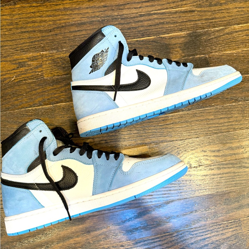 Nike Air Jordan 1 men’s size 11 - Sky Blue & Black